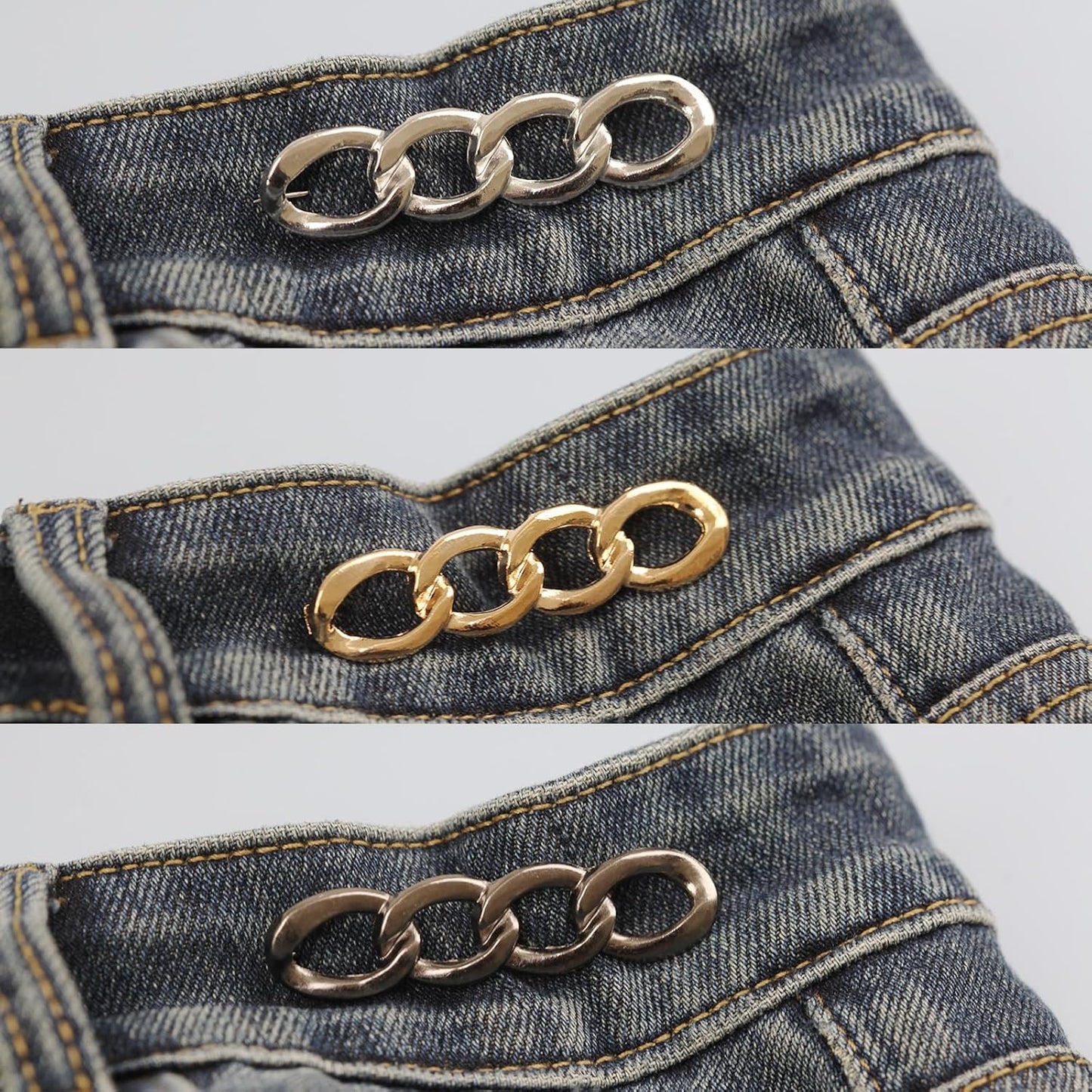 Pants Tightener for Women - Jean Tightening Clips to Make Waist Smaller - Adjust Clips 3Set - Image 4