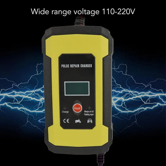 Pulse Repair Charger, Car Battery Charger Flame Resistant for Battery (US Plug) - Image 4