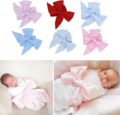 Newborn Swaddle Sash Maternity Bow Sash Baby Swaddle Photography Shoot Prop - 5# - Image 2