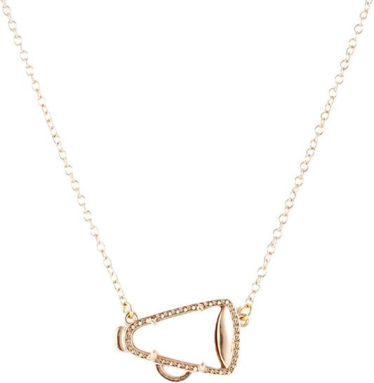 Cheerleader Gifts Cheer Necklace, Cheerleading Necklace for Women Cheer Team Gifts Pendant Charm Necklace Jewelry Cheer Coach Gifts for Women Mom Coach