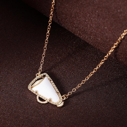 Cheerleader Gifts Cheer Necklace, Cheerleading Necklace for Women Cheer Team Gifts Pendant Charm Necklace Jewelry Cheer Coach Gifts for Women Mom Coach - Image 3