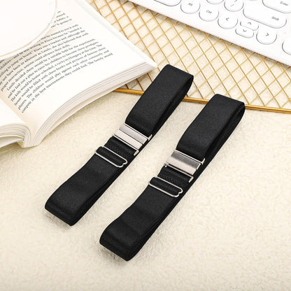 2pcs Thigh Garters for Women, Adjustable Thigh Garter Belts Plus Size High Elastic Fastening Leg Garters for Thigh Leg Harness Belts for Women Black - Image 4
