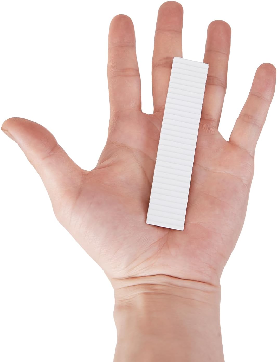 12 Pack White Multi Purpose Furniture Plastic Shims for Leveling Extreme Weight Capacity Wedges Easy to Snap Cut-to-fit Size Leveler for Toilet Shims, Doors, Windows, Sheds, Table - Image 3