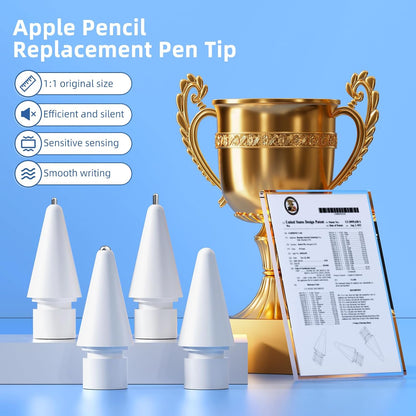 for Apple Pencil Tips Replacement,Compatible with Apple Pencil Pro/1st Generation/ 2nd Generation/USB-C (4 Pack) - Image 2