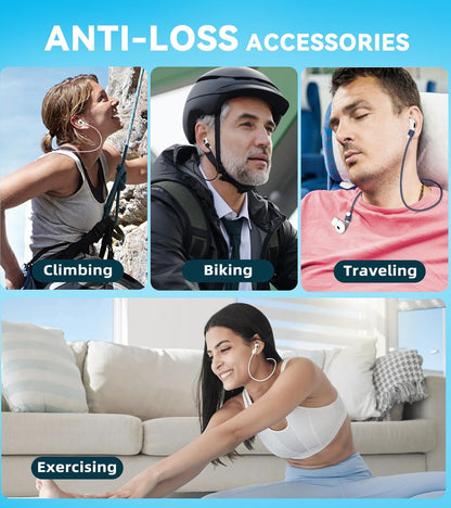 AirPod Strap with Magnetic,AirPod Lanyard Anti-Lost Cord for Sports Anti-Loss, AirPod Accessories Compatible with AirPods 4 Case 2024, AirPod Pro 2nd/1st, AirPod 3, AirPod 2/1- White 1 Pack - Image 4