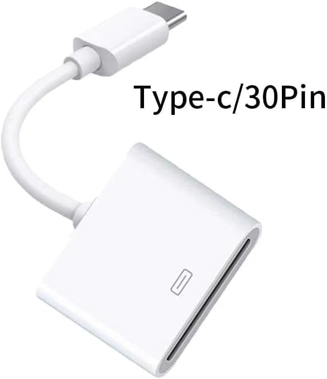 for Apple 30pin Female to USB 3.1 Type-C USB-C Sync Data Charging Adapter Cable Cell Phone OTG Adapters USB Cables Accessories, USB c Female to USB Female Adapter - Image 2