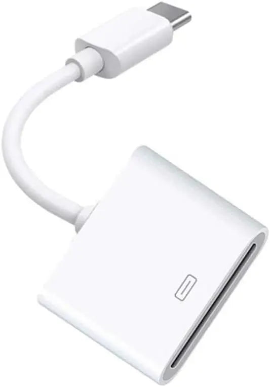 for Apple 30pin Female to USB 3.1 Type-C USB-C Sync Data Charging Adapter Cable Cell Phone OTG Adapters USB Cables Accessories, USB c Female to USB Female Adapter - Image 3
