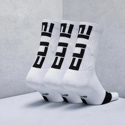 Elite Basketball Crew Socks for Men and Women, Cushion Performance Athletic Basketball Socks - Image 2