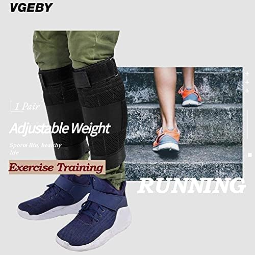 Weighted Leg Bands, Ankle Adjustable Loading Weighted Leg Strap for Women Men Fitness, Walking, Jogging, Exercise, Gym - Image 3