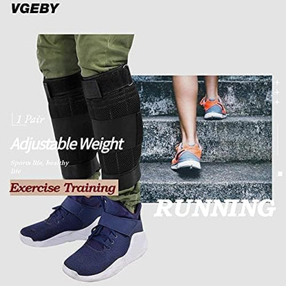 Weighted Leg Bands, Ankle Adjustable Loading Weighted Leg Strap for Women Men Fitness, Walking, Jogging, Exercise, Gym - Image 3