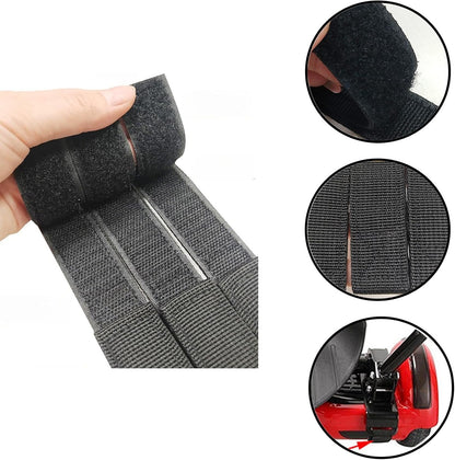 4 Piece Adjustable Hoverboard Seat Attachment and Protector Hook for Kart Accessories Self Balance (19.1 Inches), Boogie Board Strap Replacement, Kids and Adult Go-Kart - Image 3