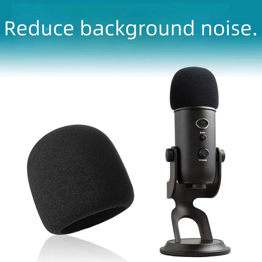 2 PCS Pop Filter Compatible with Blue Yeti Microphone,For Yeti Mic,For Blue Yeti Pro USB Microphone - Image 4