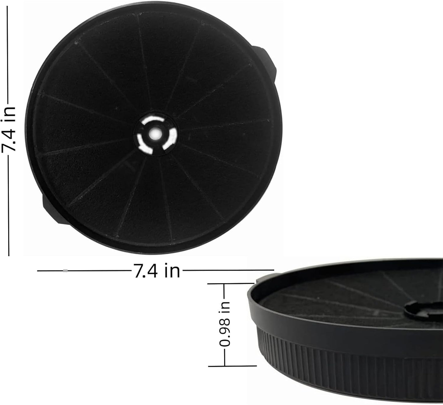 AP-CFK1-TM Range Hood Filter compatible with Cosmo Range Hood Charcoal CFK1-TM filter - Image 2