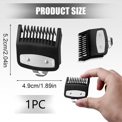 Replacement for Wahl 1 Premium Clipper Guard Clip Guide Metal #3354-100 1/8" 3mm Premium Metal Clipper Guard Replacement for Wahl 1 - Achieve Precise Cuts with Confidence - Image 2