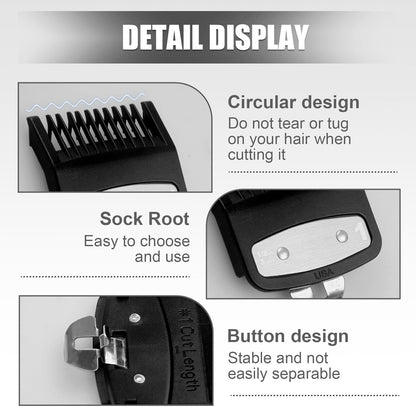 Replacement for Wahl 1 Premium Clipper Guard Clip Guide Metal #3354-100 1/8" 3mm Premium Metal Clipper Guard Replacement for Wahl 1 - Achieve Precise Cuts with Confidence - Image 3