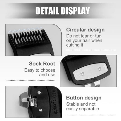 Replacement for Wahl 1 Premium Clipper Guard Clip Guide Metal #3354-100 1/8" 3mm Premium Metal Clipper Guard Replacement for Wahl 1 - Achieve Precise Cuts with Confidence - Image 3