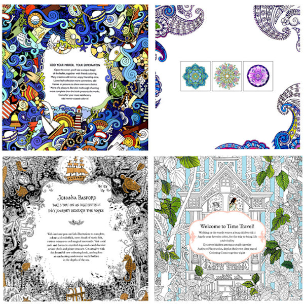 Coloring Book for Stress Relief - Adult Edition - Hand Painted Mandalas for Coloring - Image 4