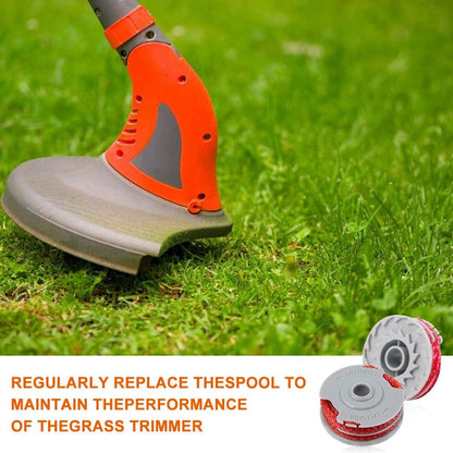4-pack string trimmer line spool for Flymo FLY021 brush cutter line spool replacement spool for Flymo string trimmer 36ft/1.5mm - Image 4