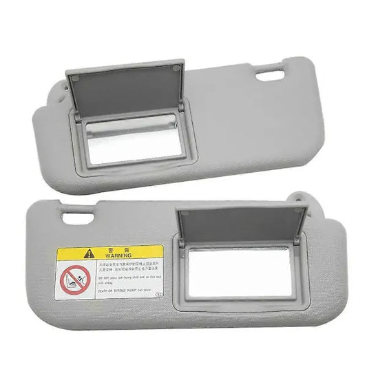 Compatible Car Visor for 2014 2015 2016 2017 with Mirror Gray Accessories 74320-02B21 74310-02K91 - Image 3