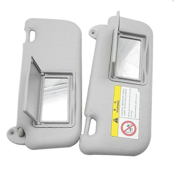 Compatible Car Visor for 2014 2015 2016 2017 with Mirror Gray Accessories 74320-02B21 74310-02K91 - Image 4