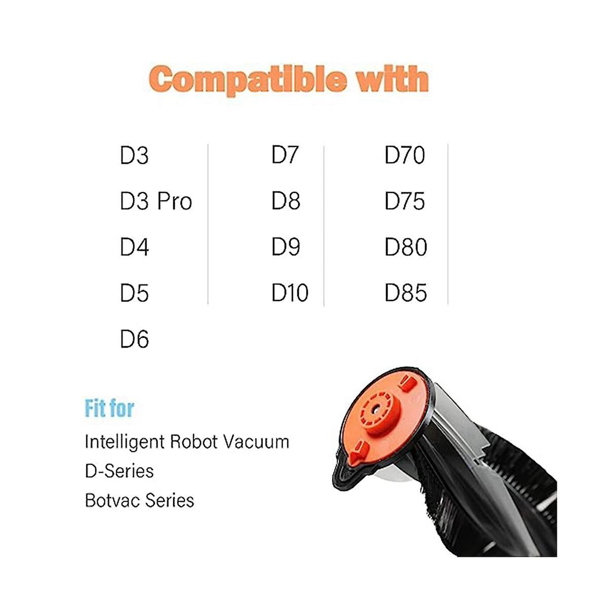 Sweeper D Series Main Brush Compatible with D3 D5 D7 D80 D7500 D8500 Robot Vacuum Cleaner Spare Parts - Image 4