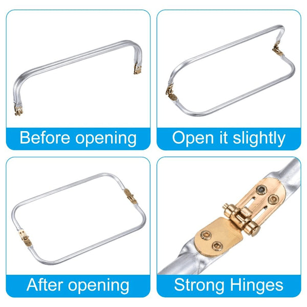 (4 pcs) Glasses Case, Unisex Hard Shell Glasses Case Protect - Image 4