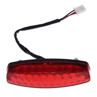 Motorcycle Tail Light Brake Light 12V Red Compatible with ATV Off-Road Motorcycle - Image 5