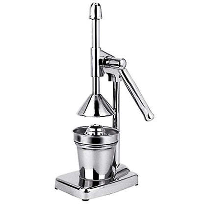 Stainless Steel Manual Press Fruit Squeezer Handheld Orange Lemon Maker Vegetable Juice Blender Cup