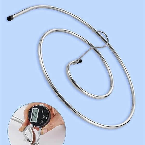 Stainless Steel Spiral Laundry Hanger for Blankets Sheets Curtains 2 Pcs Silver Clothes Drying Rack - Image 4