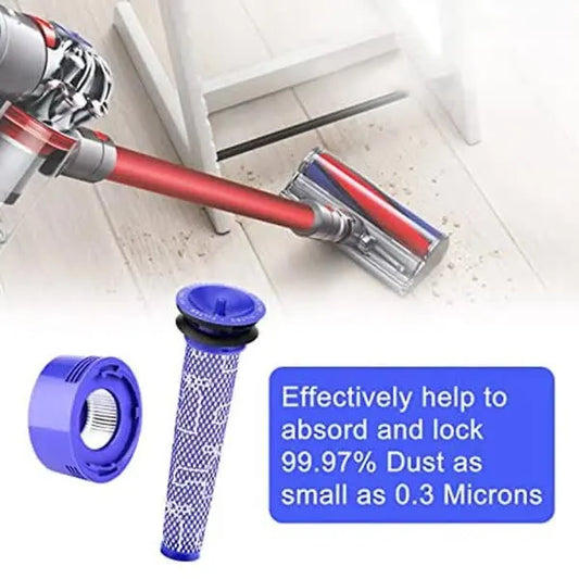 Replacement HEPA Filter Pack Compatible with Dyson V7 V8 Animal V8 Absolute Cordless Vacuum Cleaners - Image 4