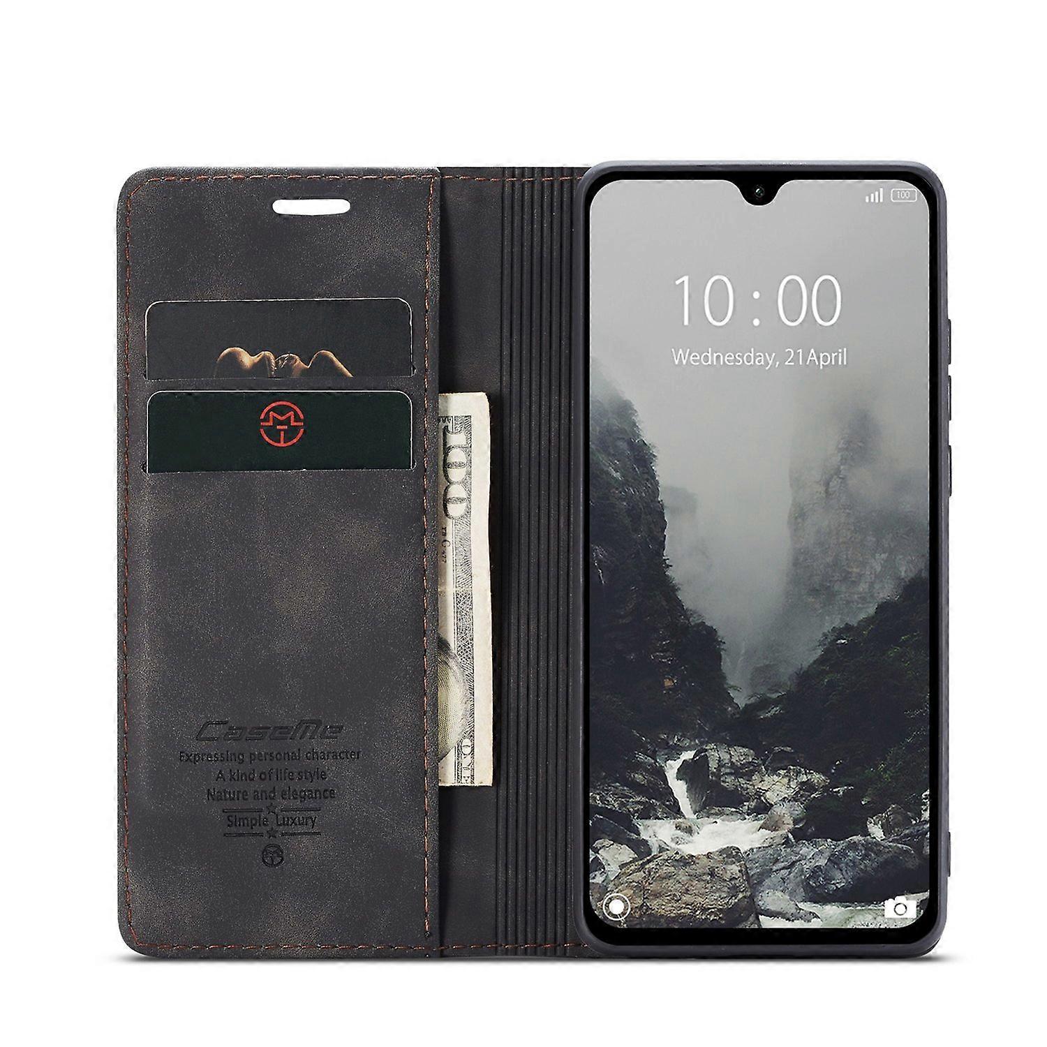 Xiaomi Redmi 14C Phone Case Leather Compatible with Xiaomi Card Holder Stand Multicolor Style CASEME 013 Series - Image 3