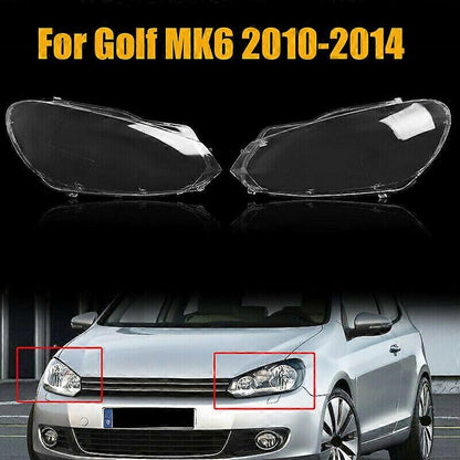 for Golf 6 -MK6 2010-2014 Car Headlight Clear Lens (Right Side) - Image 2