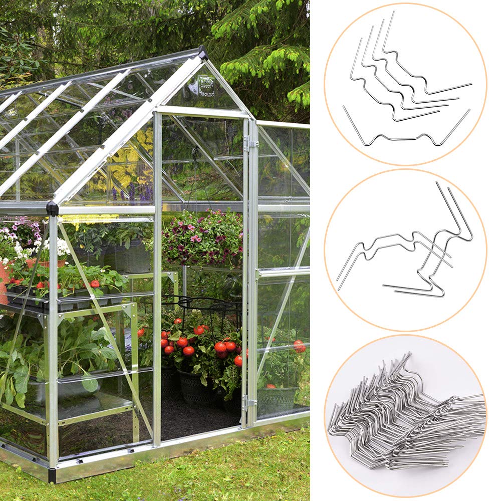 Greenhouse Clamps 50-Pack Stainless Steel W-Clamps - Image 4
