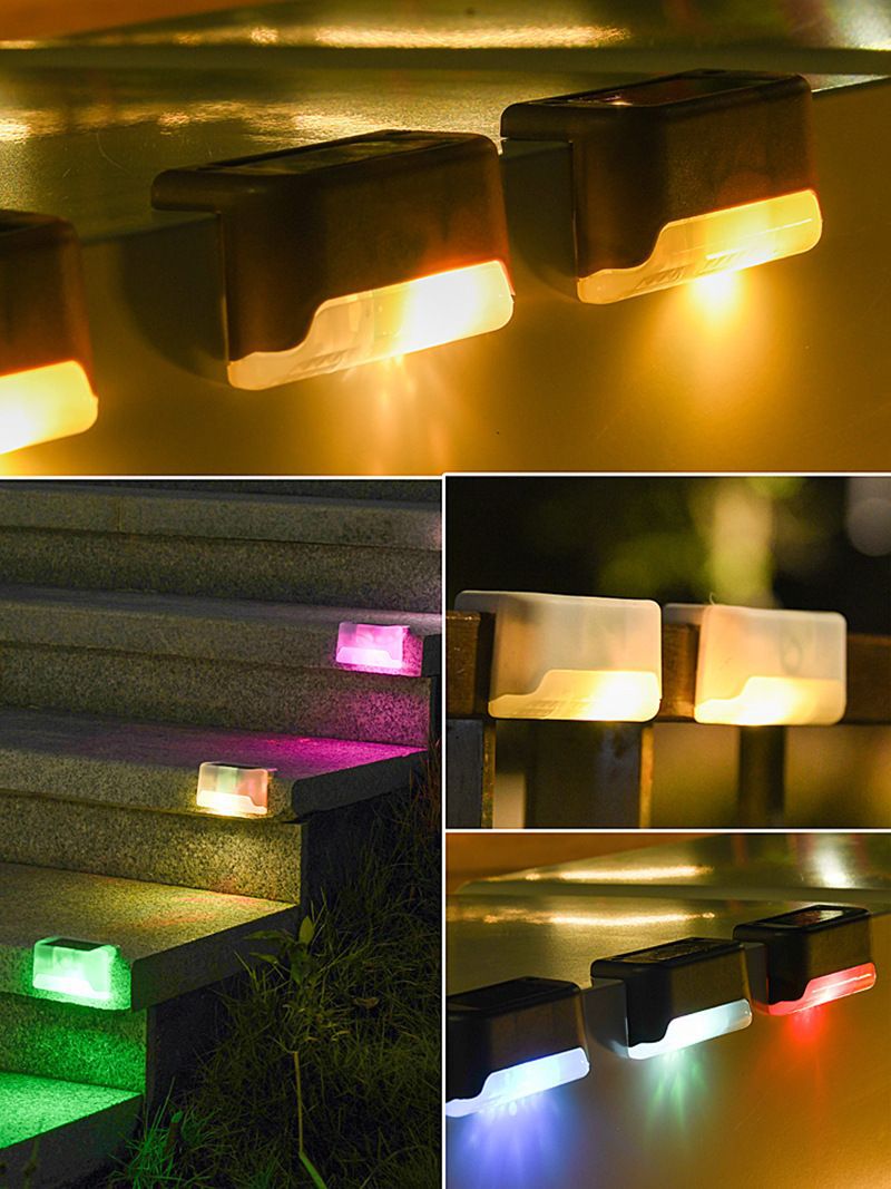 16-Pack Solar Lights for Outdoor Use, Waterproof LED Solar Lights for Stairs, Fence, Garden, Patio and Walkway 16pcs 16psc - Image 6