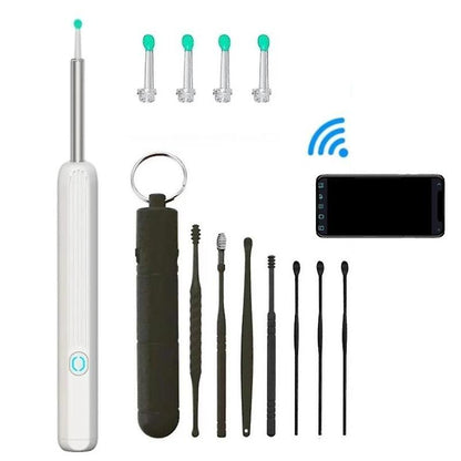 Wireless Smart Visual Ear Cleaner Usb WiFi Otoscope TW1 Ear Wax Removal Tool Set with Camera Ear Endoscope HD 1080P for iPhone iPad Android [db] - Image 3