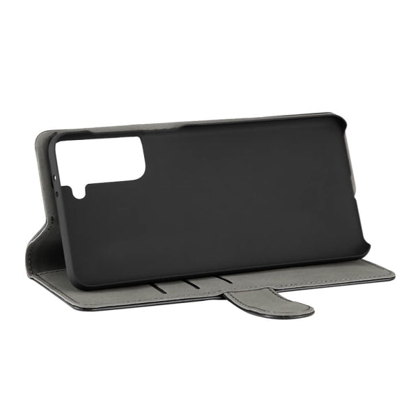 Compatible with Samsung S21+ Mobile Case with 3 Card Slots in Black - Image 3