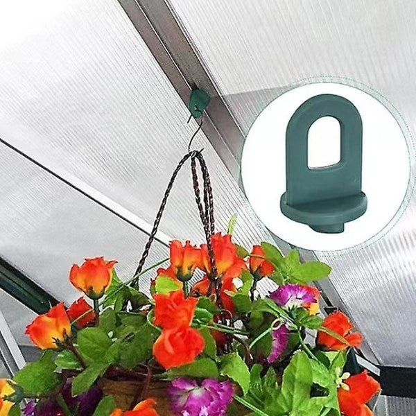 Greenhouse Clamps Set of 50 Strong Grip Eyelets Compatible with Trellis Plant Holder - Image 4