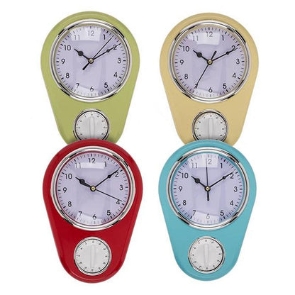 Wall Clock Timer Function Blue 435 New High Quality