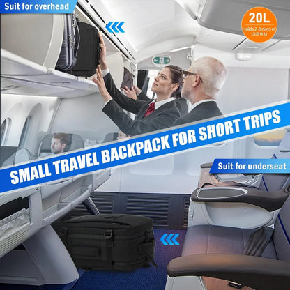 40x20x25 cm cabin bag backpack, ryanair cabin bag, cabin bag, travel backpack, laptop backpack for men and women-xindaren - Image 2