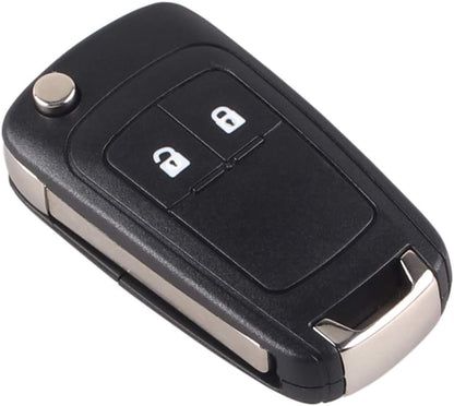 Vauxhall Opel Astra Insignia Vectra Zafira Meriva Mokka Key Shell Replacement Remote Control Car Key Case with Blade 2 Buttons 2pcs - Image 2