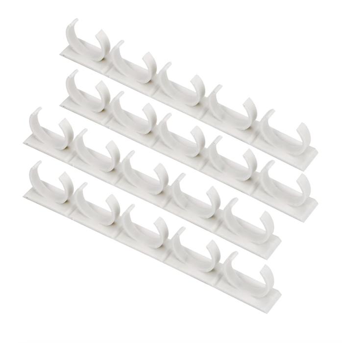White Spice Rack Organizer 4-Pack for 20 Spices - Image 3