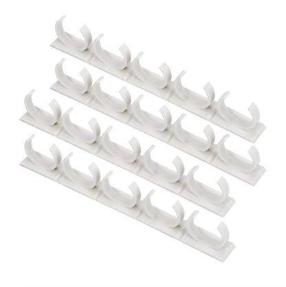 White Spice Rack Organizer 4-Pack for 20 Spices - Image 3
