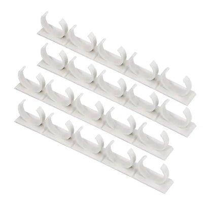 White Spice Rack Organizer 4-Pack for 20 Spices - Image 3