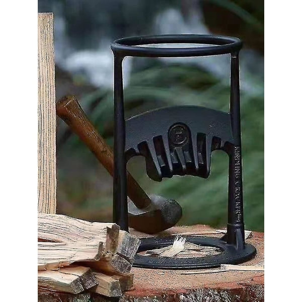 Wood Splitter Powerful Wood Splitter Cast Iron Manual Log Splitter Wood 19.2 cm - Image 2