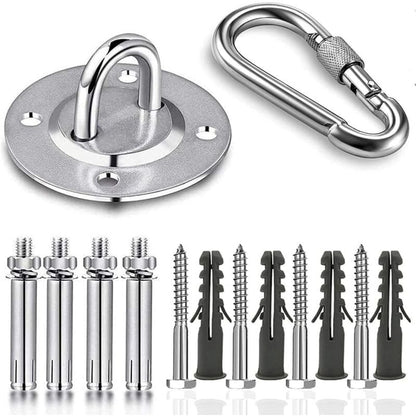 Stainless Steel Ceiling Mount, 500kg Capacity, 180° Rotation, Suspension - Image 2