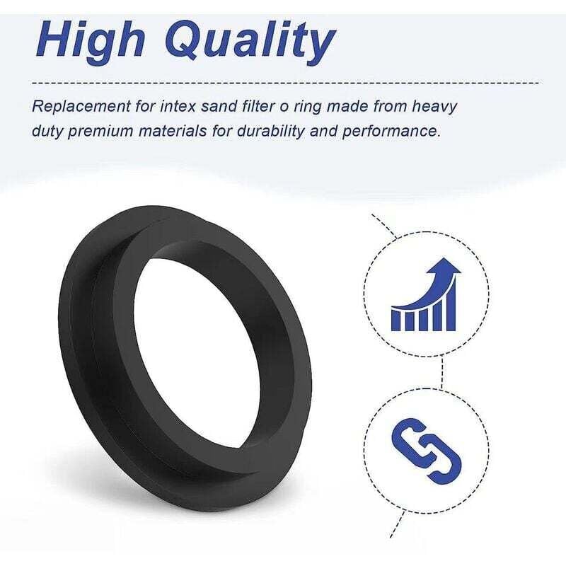 4 pcs 11412 Pool Filter Pump Washers L-ring Compatible with INTEX Sand Filter Pump Motor - Image 4
