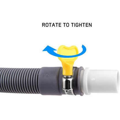 Washing Machine Dryer Drain Hose Extension Connection 2m Compatible with DEBUNS - Image 3