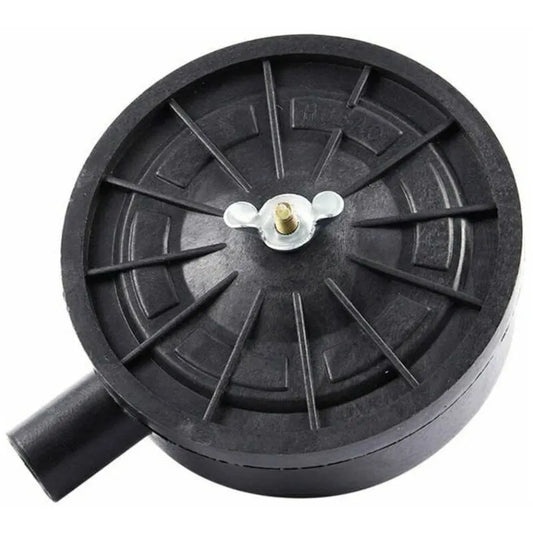 Air Filter Compressor Filtration Silencer 20mm Male Connector Black, DEBUNS