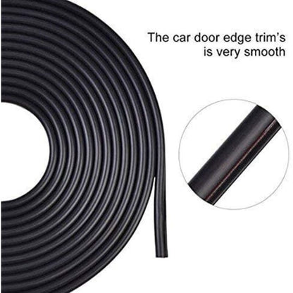 Car Door Edge Protector Rubber Strip Anti-Scratch, 5M Car Door Protector Compatible with Most Vehicles - Image 4