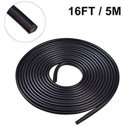 Car Door Edge Protector Rubber Strip Anti-Scratch, 5M Car Door Protector Compatible with Most Vehicles - Image 5